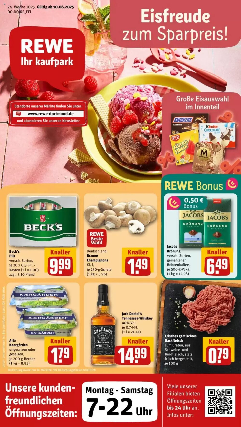 REWE Kaufpark Prospekt (ab 10.06.2025) zum Blättern - Seite 1