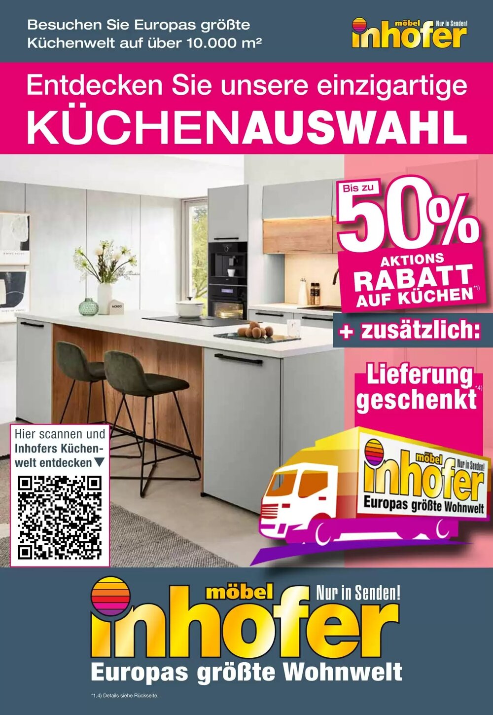 Möbel Inhofer Prospekt (ab 10.06.2025) zum Blättern - Seite 1