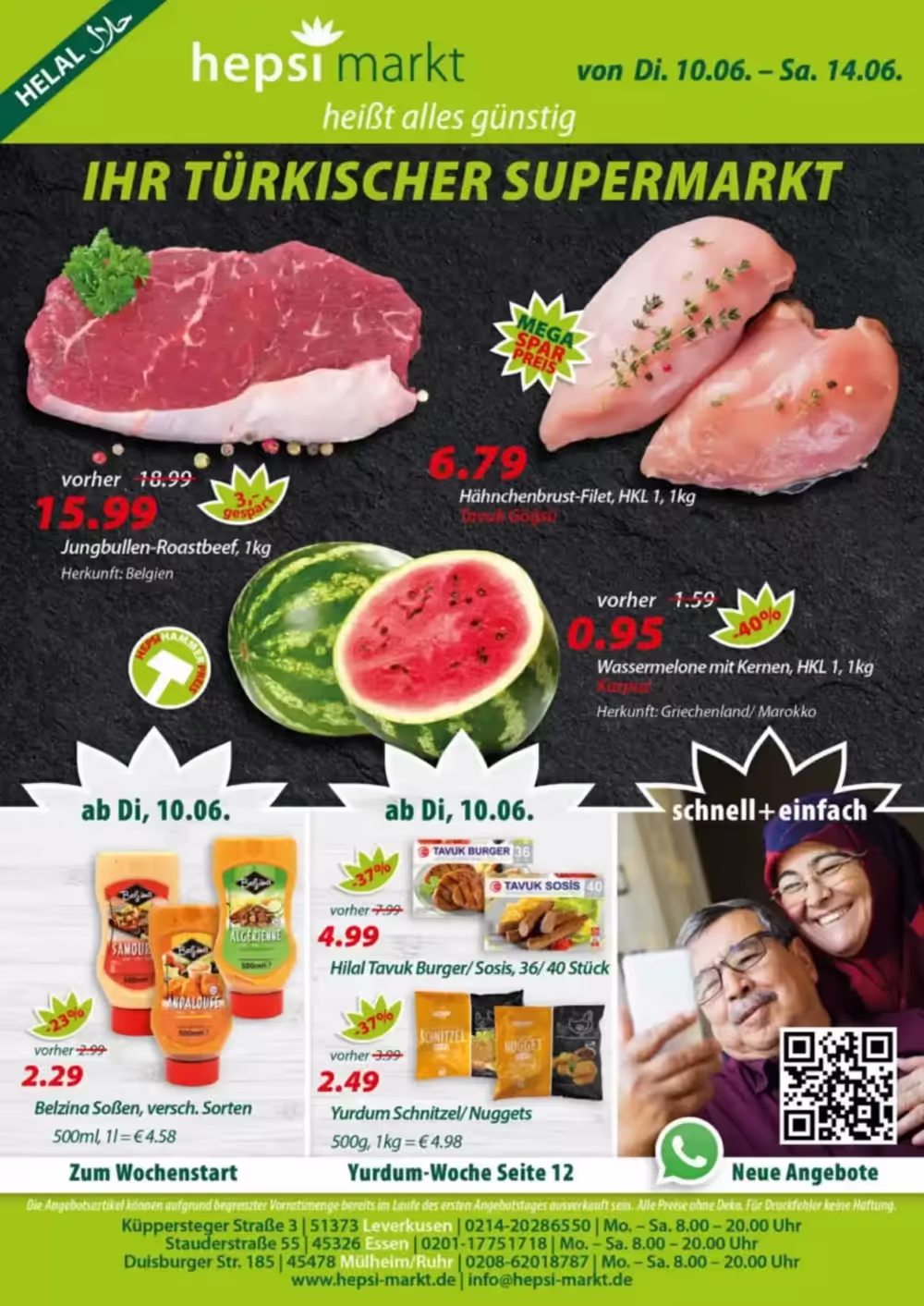 Hepsi-Markt Prospekt (ab 10.06.2025) zum Blättern - Seite 1