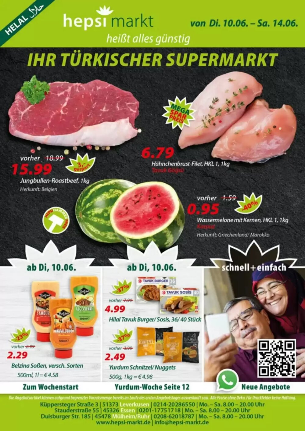 Hepsi-Markt Prospekt (ab 10.06.2025) zum Blättern - Seite 1