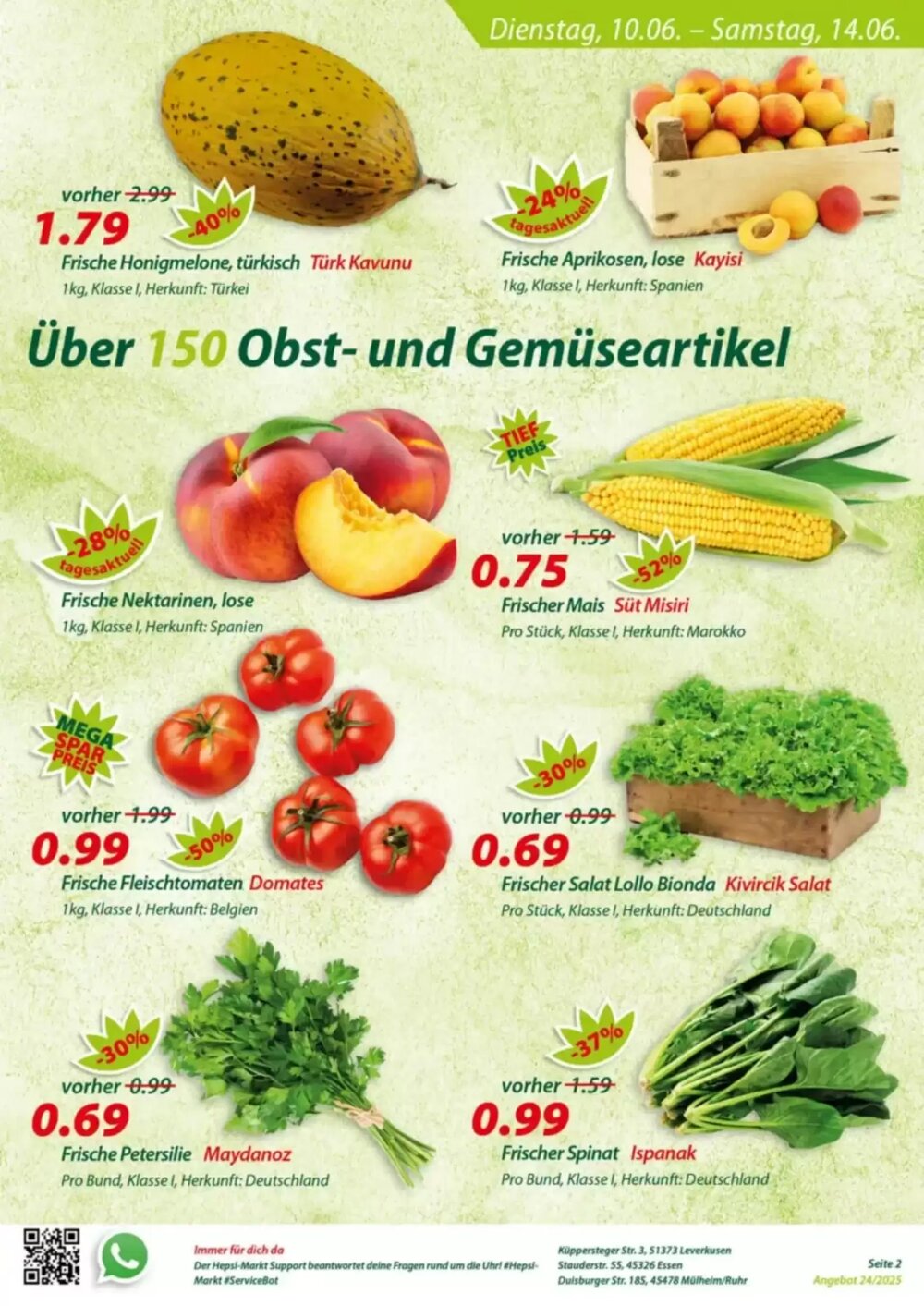 Hepsi-Markt Prospekt (ab 10.06.2025) zum Blättern - Seite 2