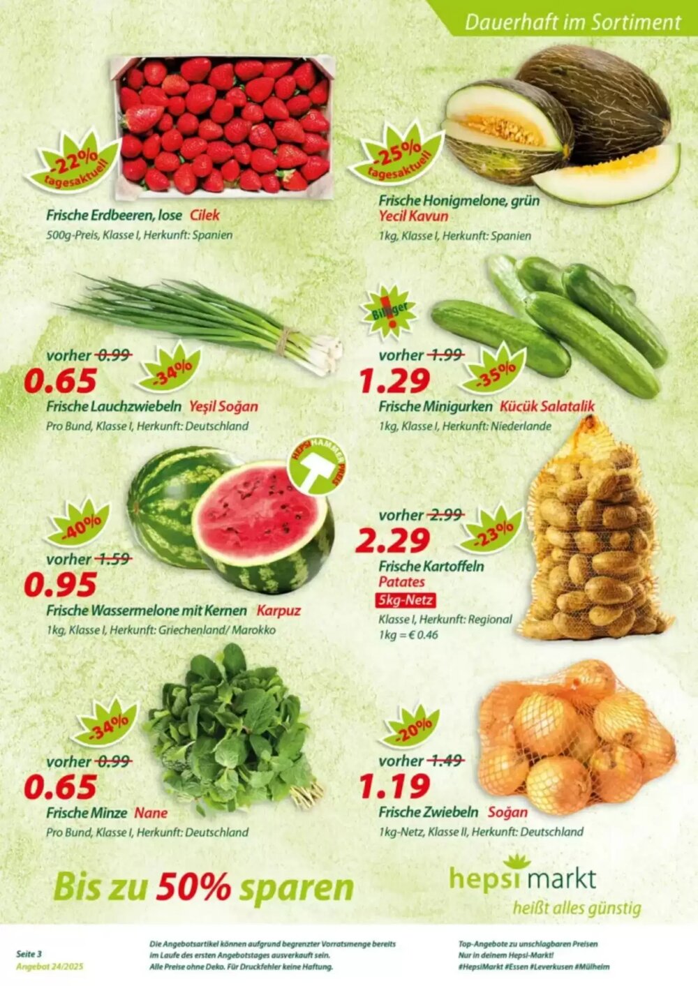 Hepsi-Markt Prospekt (ab 10.06.2025) zum Blättern - Seite 3
