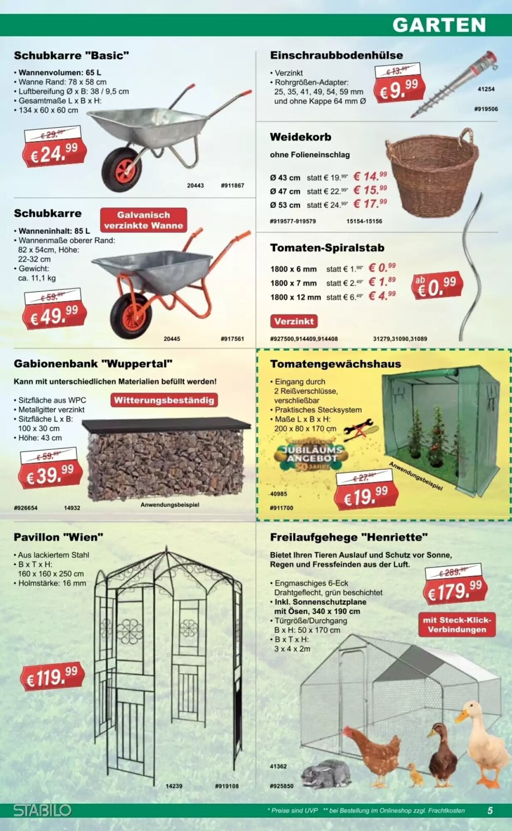 Stabilo Fachmarkt Prospekt (ab 11.06.2025) zum Blättern - Seite 5
