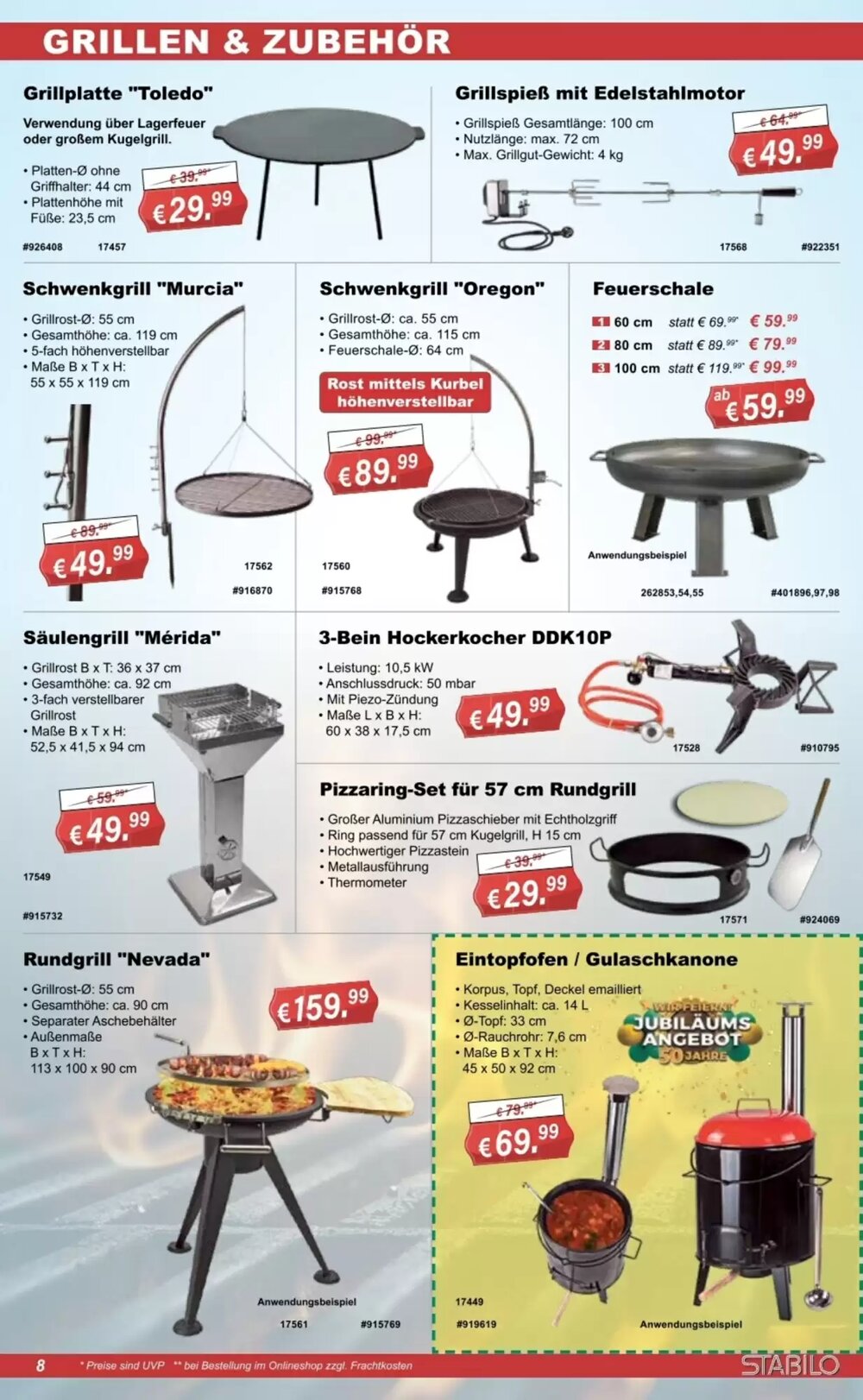 Stabilo Fachmarkt Prospekt (ab 11.06.2025) zum Blättern - Seite 8