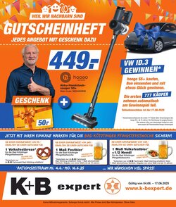 K+B Expert Prospekt (ab 11.06.2025) zum Blättern