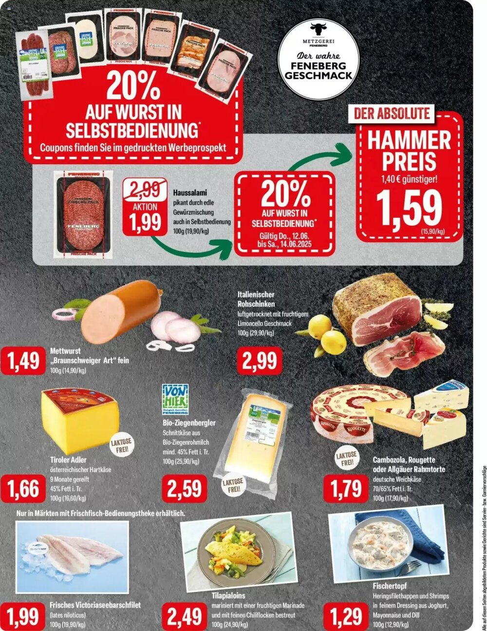 Feneberg Prospekt (ab 12.06.2025) zum Blättern - Seite 6
