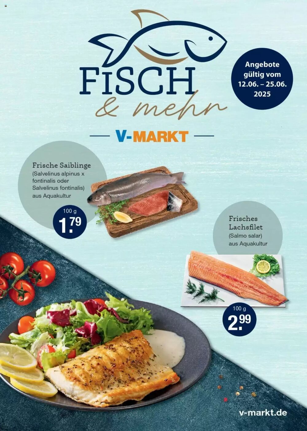 V Markt Prospekt (ab 12.06.2025) zum Blättern - Seite 1