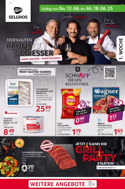 Selgros Prospekt (ab 12.06.2025) zum Blättern