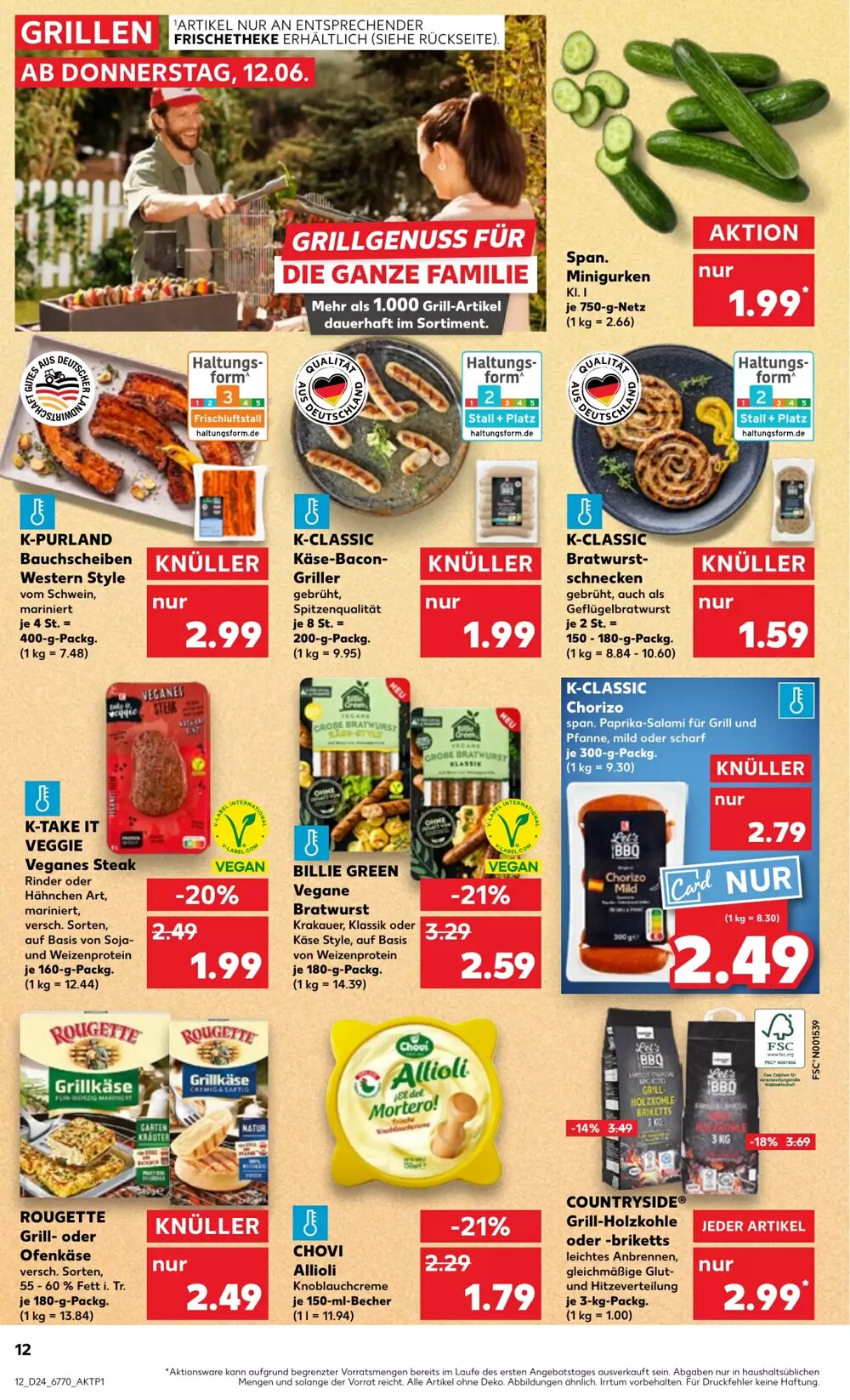 Kaufland Prospekt (ab 12.06.2025) zum Blättern - Seite 12