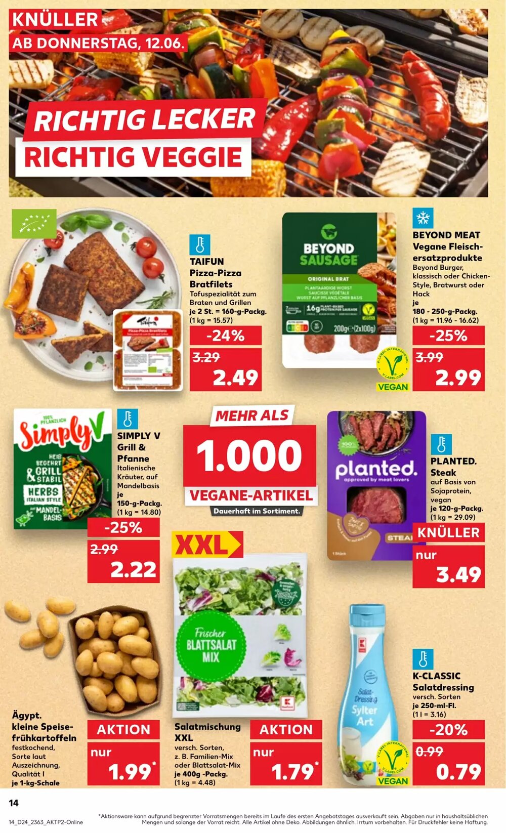 Kaufland Prospekt (ab 12.06.2025) zum Blättern - Seite 14