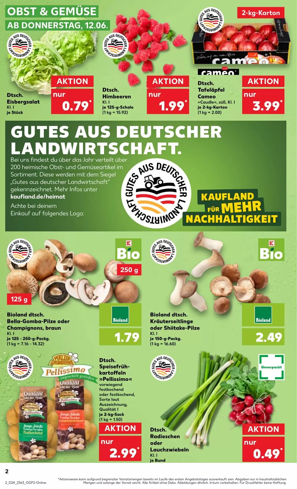 Kaufland Prospekt (ab 12.06.2025) zum Blättern - Seite 2