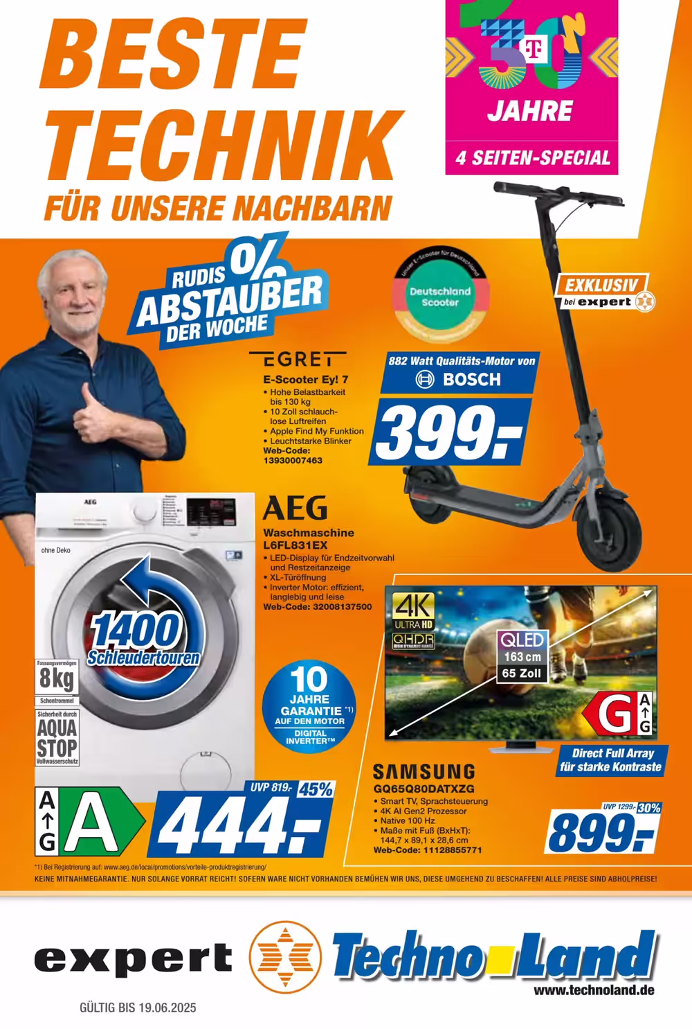 expert Techno Land Prospekt (ab 13.06.2025) zum Blättern - Seite 1