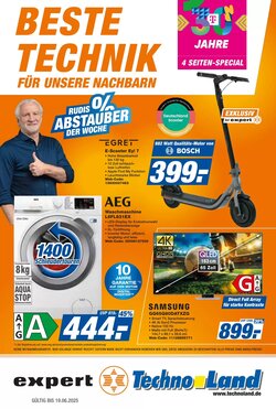expert Techno Land Prospekt (ab 13.06.2025) zum Blättern