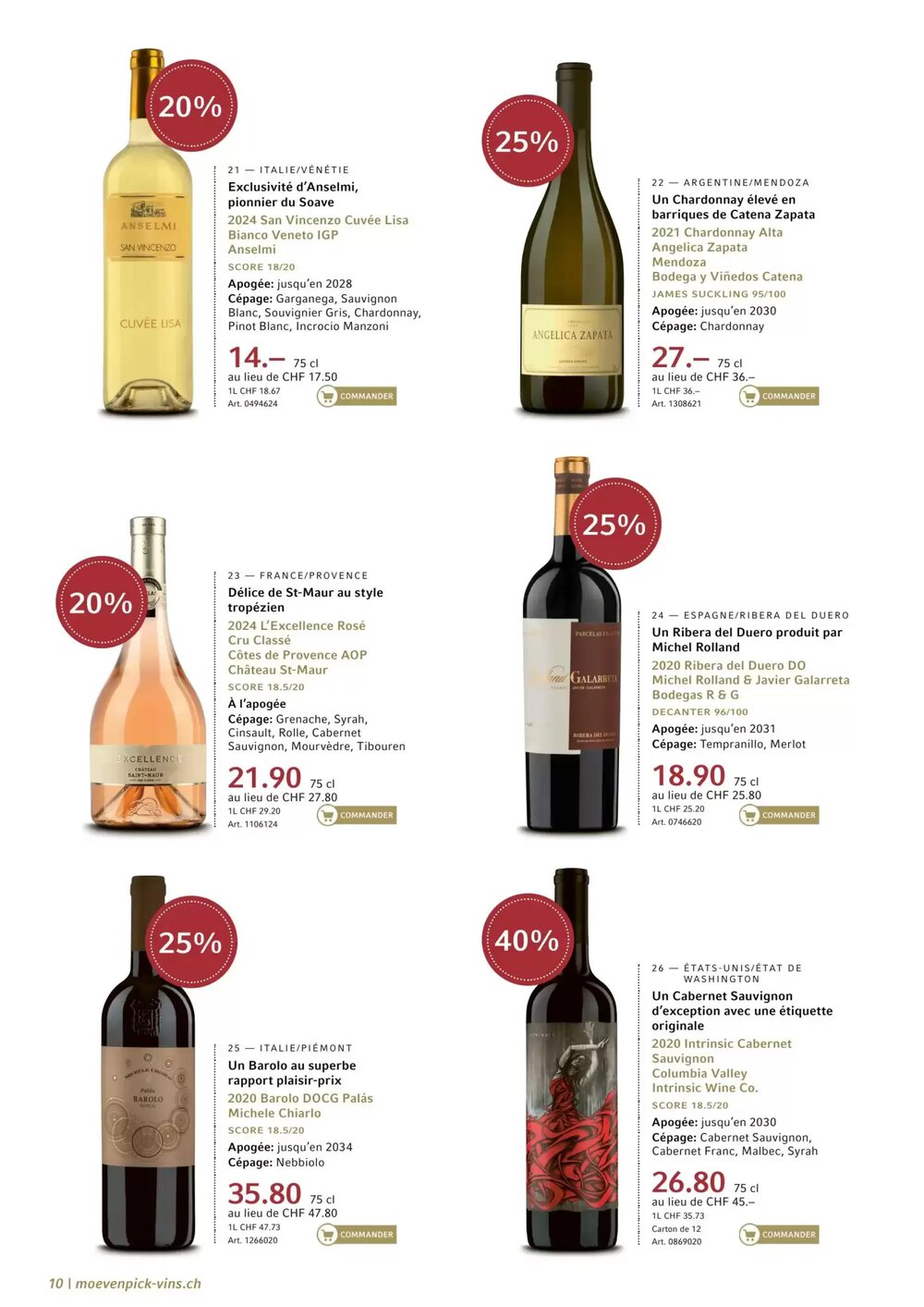 Mövenpick Wein Prospekt (ab 13.06.2025) zum Blättern - Seite 10