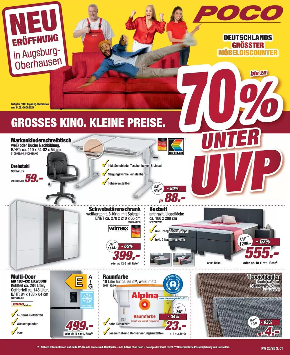 Poco Prospekt (ab 13.06.2025) zum Blättern - Seite 1