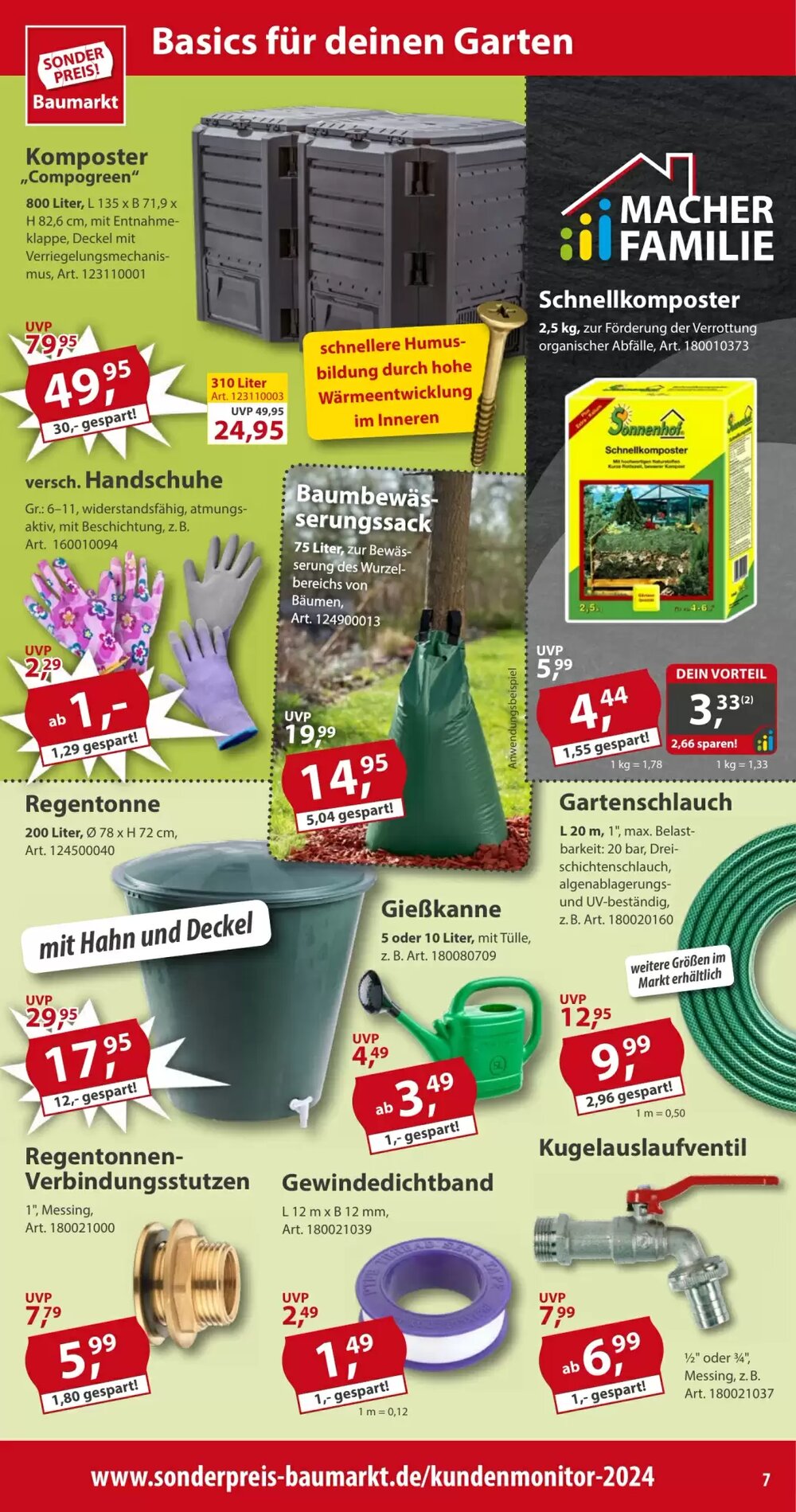 Sonderpreis Baumarkt Prospekt (ab 14.06.2025) zum Blättern - Seite 7