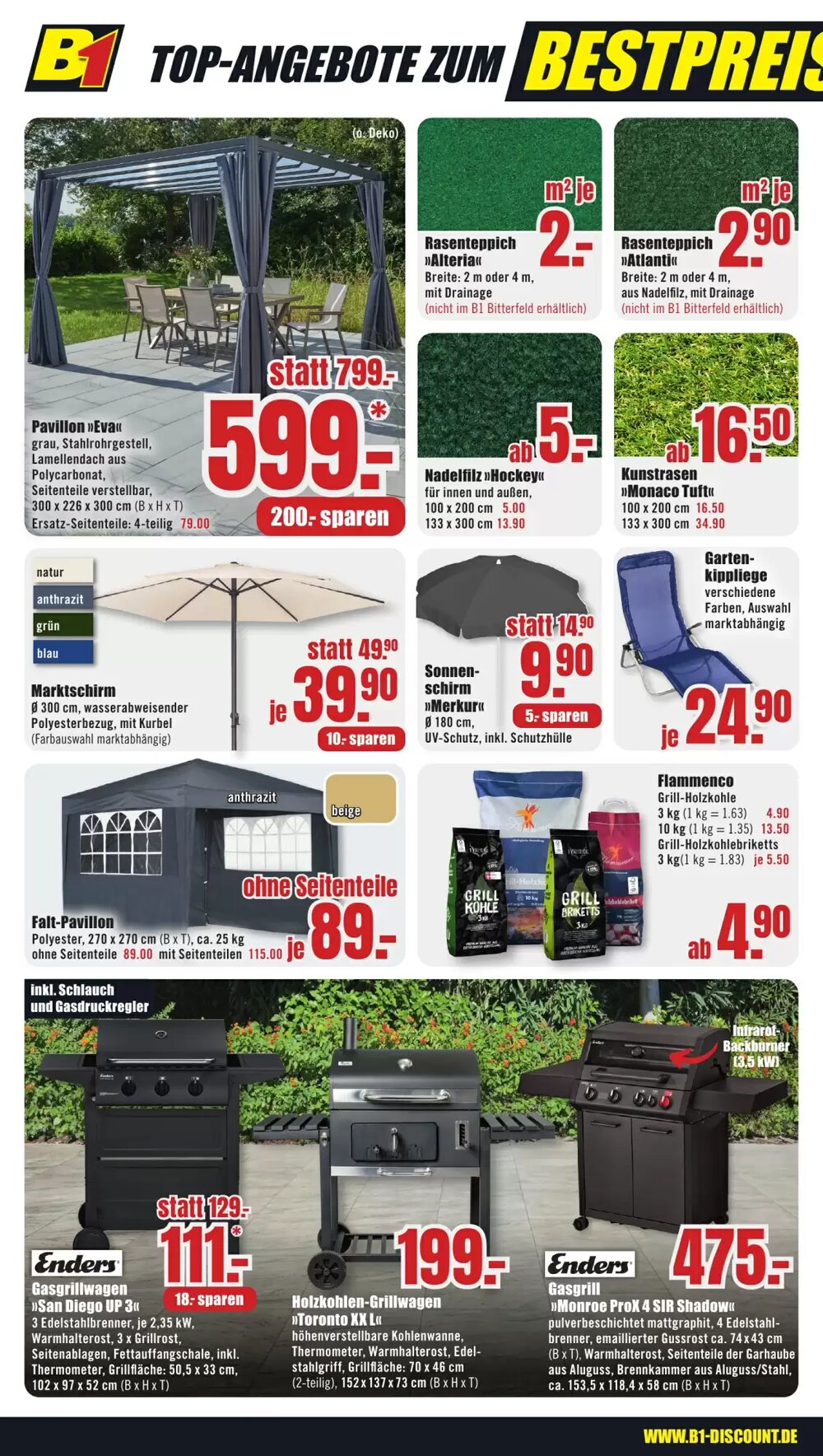 B1 Discount Baumarkt Prospekt (ab 14.06.2025) zum Blättern - Seite 2
