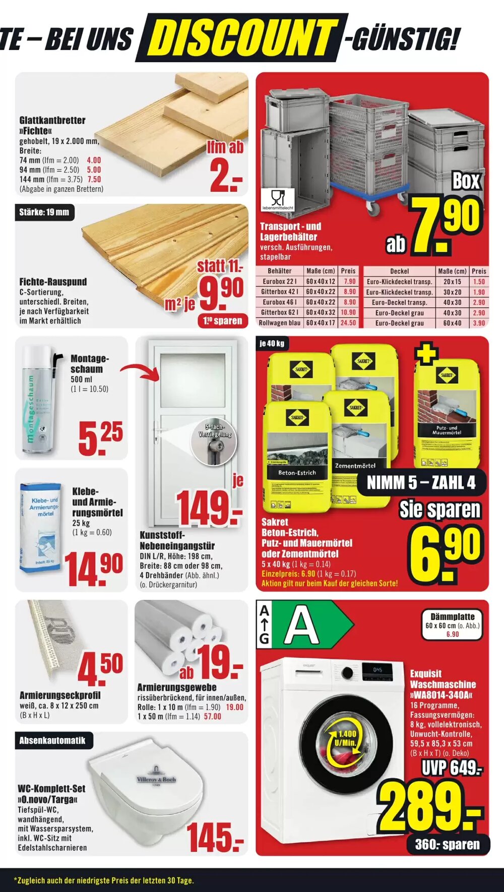 B1 Discount Baumarkt Prospekt (ab 14.06.2025) zum Blättern - Seite 7