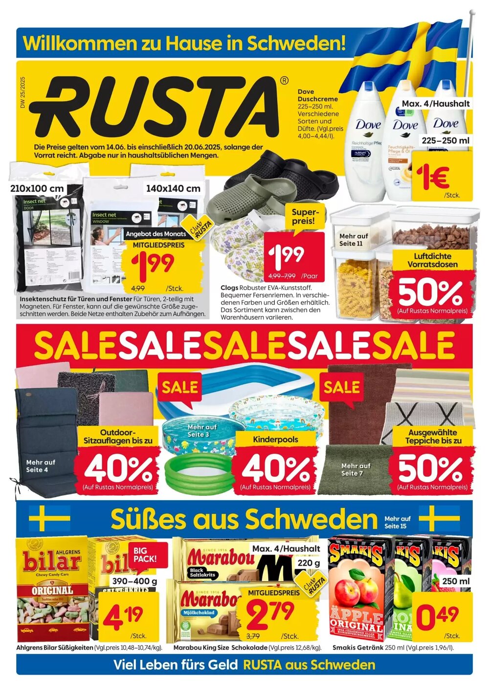 Rusta Prospekt (ab 14.06.2025) zum Blättern - Seite 1
