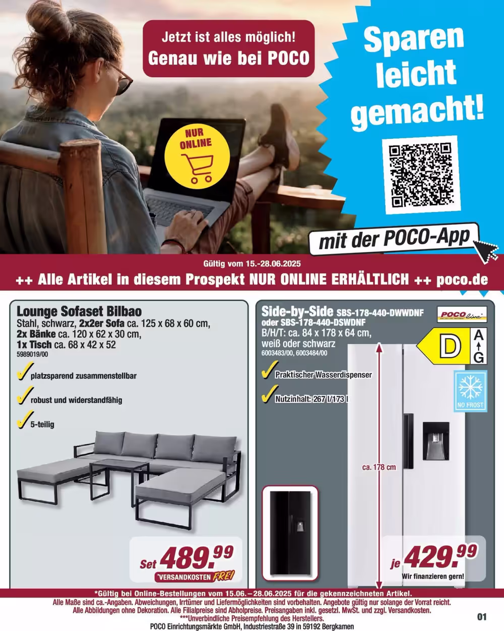 Poco Prospekt (ab 15.06.2025) zum Blättern - Seite 1