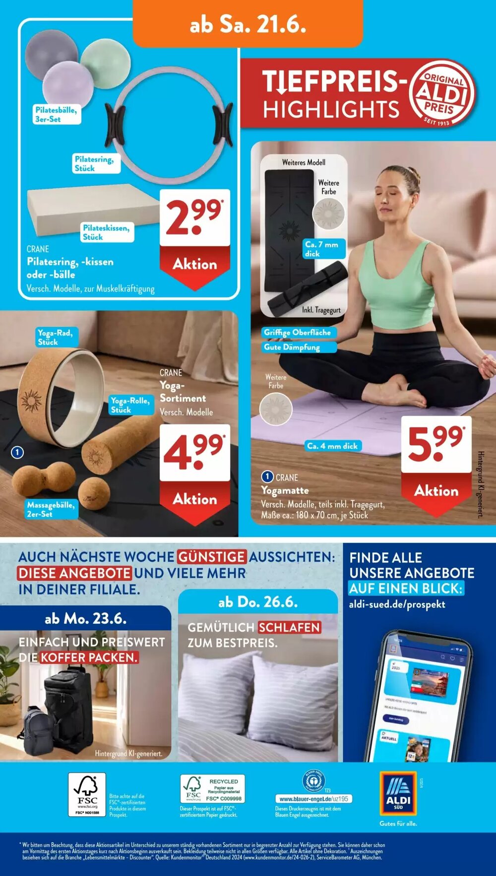 Aldi Süd Prospekt (ab 16.06.2025) zum Blättern - Seite 18