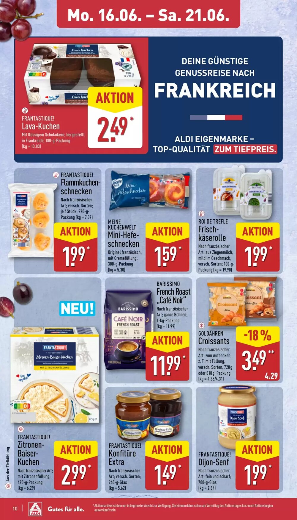 Aldi Nord Prospekt (ab 16.06.2025) zum Blättern - Seite 10