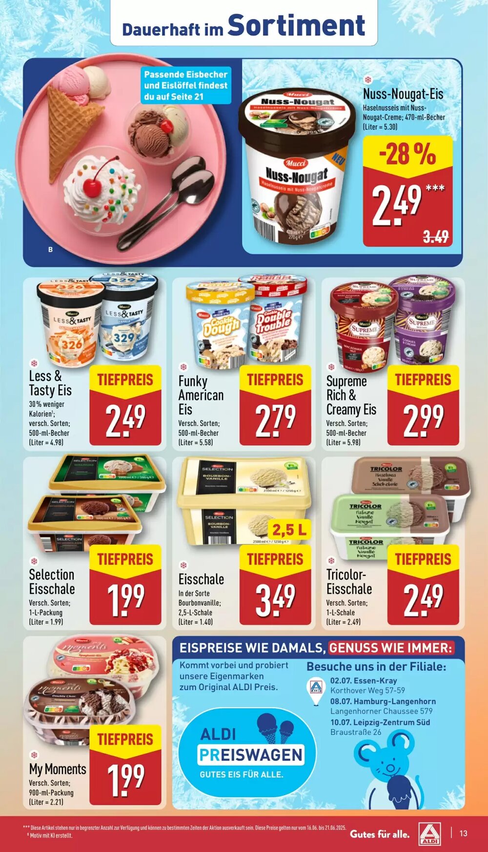 Aldi Nord Prospekt (ab 16.06.2025) zum Blättern - Seite 13
