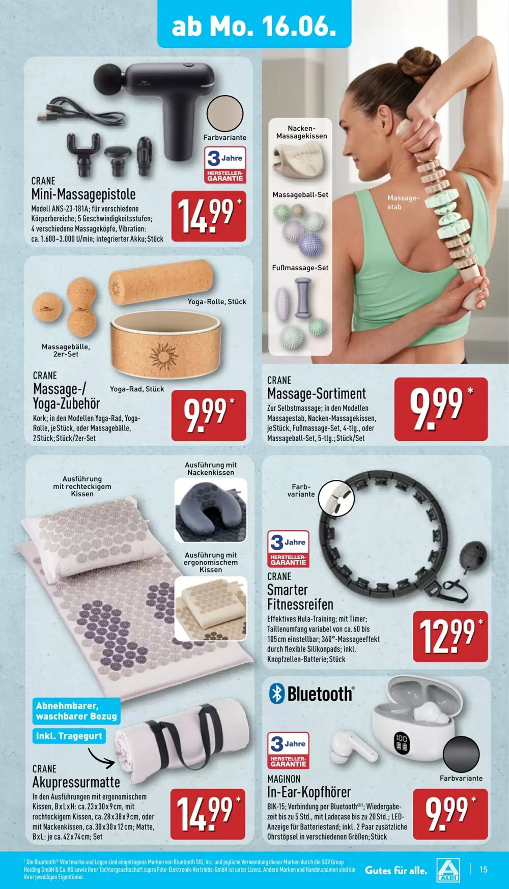 Aldi Nord Prospekt (ab 16.06.2025) zum Blättern - Seite 15