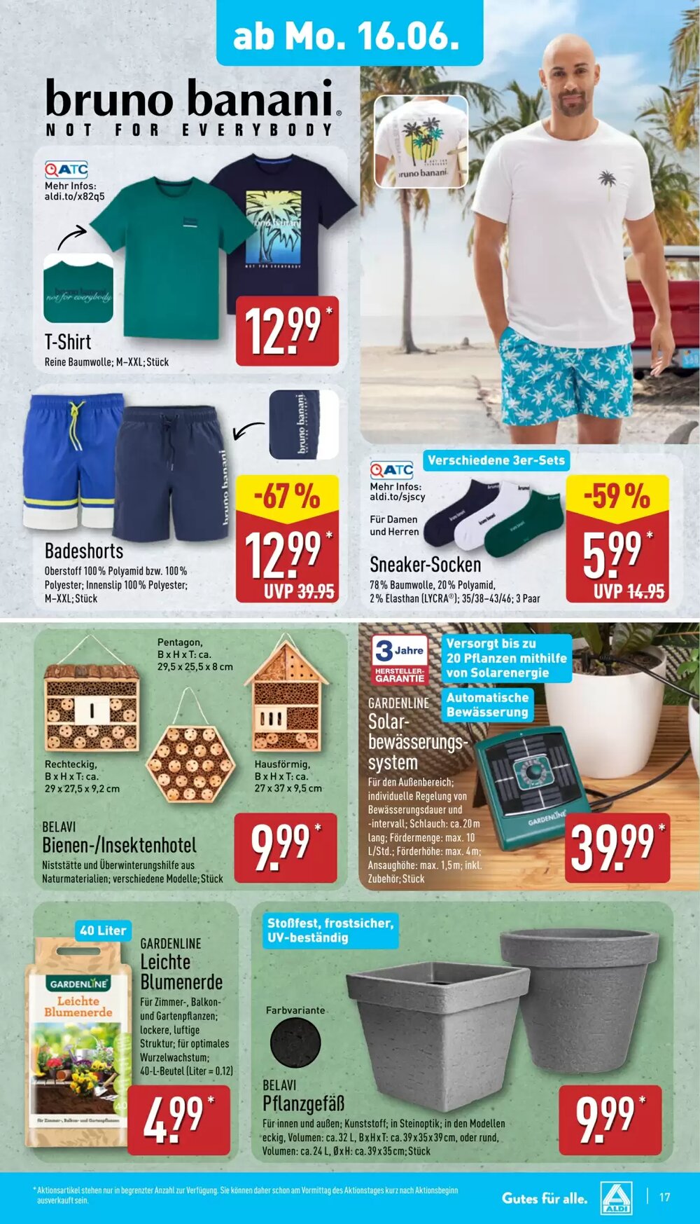 Aldi Nord Prospekt (ab 16.06.2025) zum Blättern - Seite 17