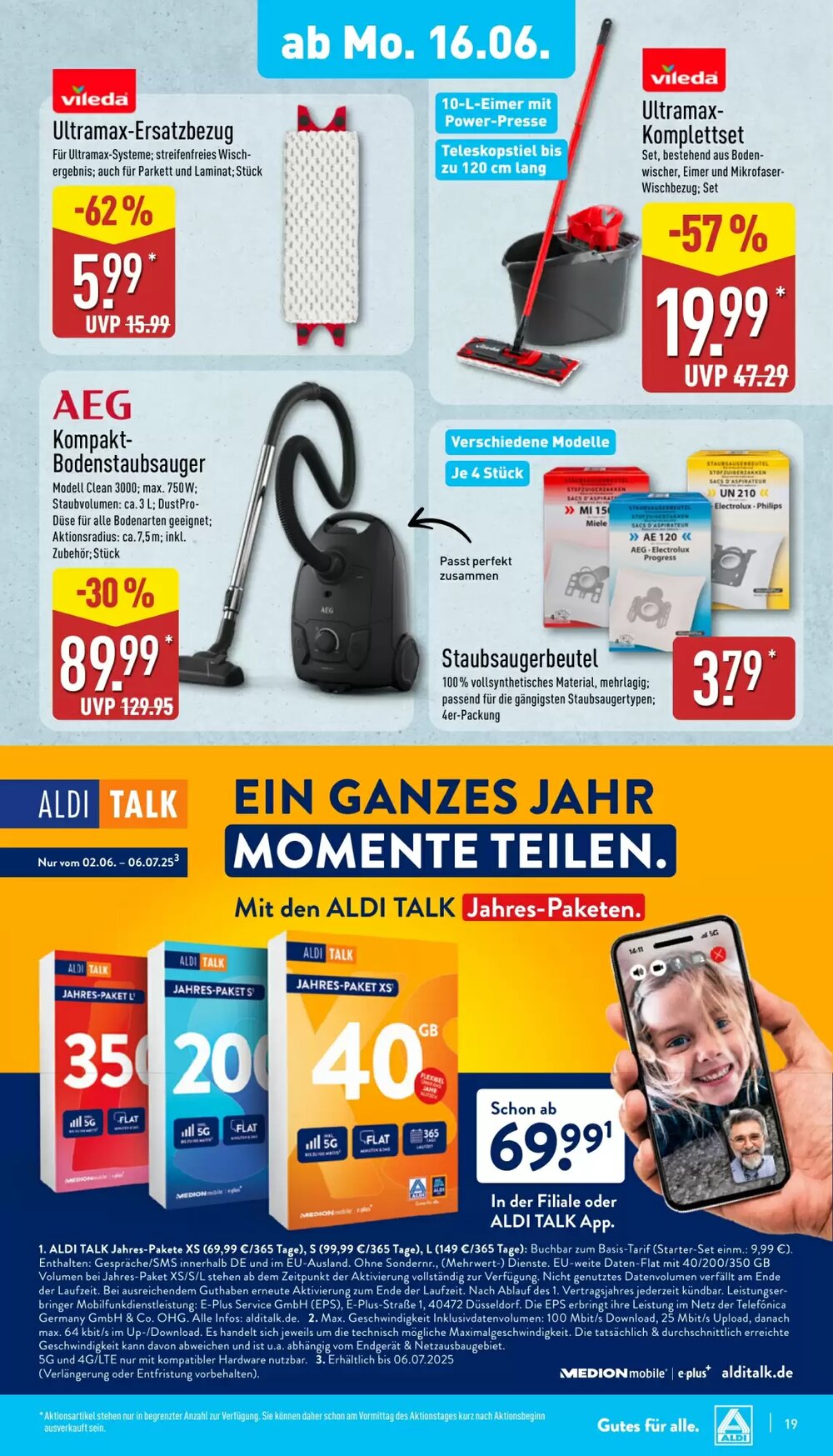 Aldi Nord Prospekt (ab 16.06.2025) zum Blättern - Seite 19