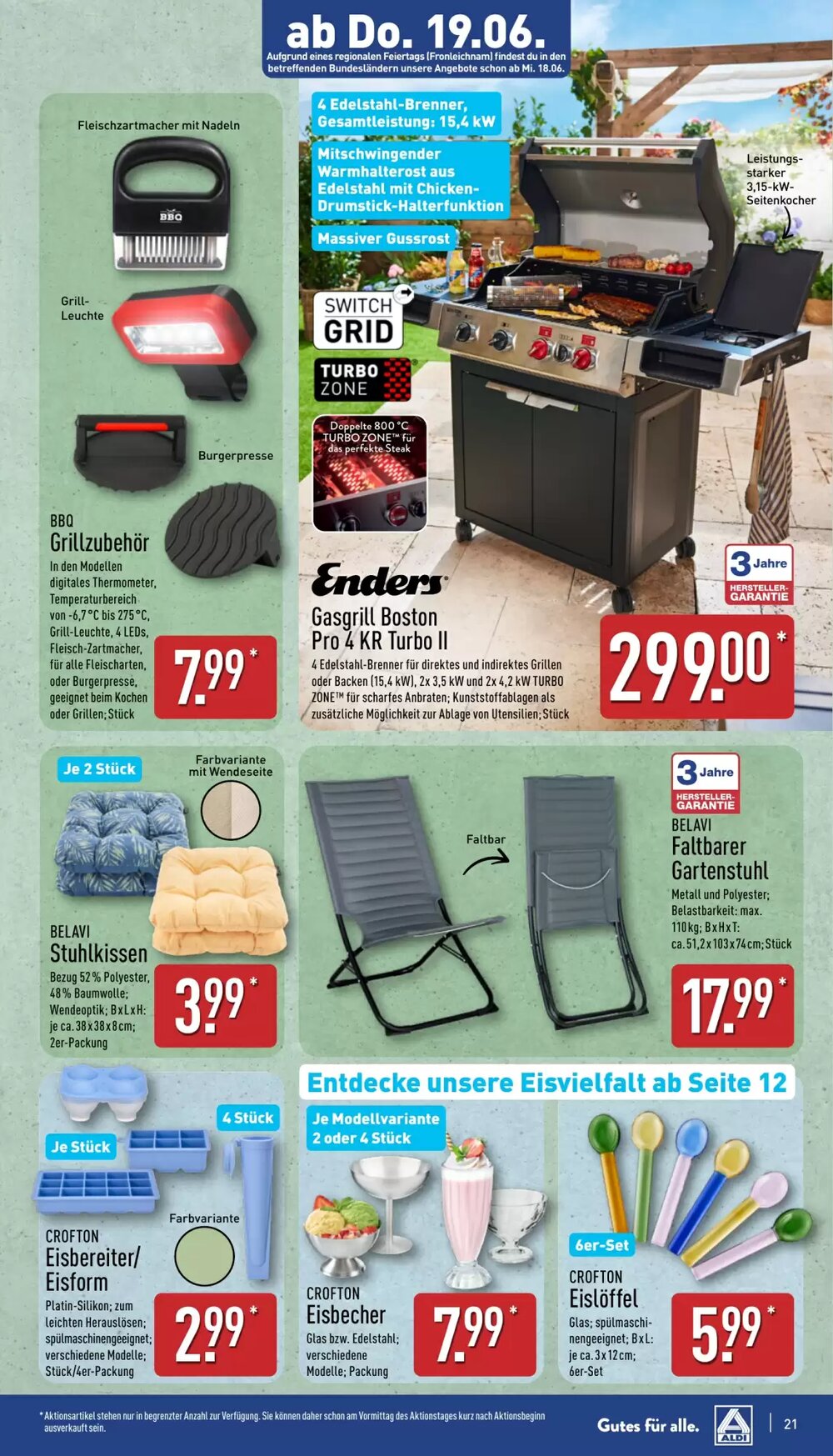 Aldi Nord Prospekt (ab 16.06.2025) zum Blättern - Seite 21