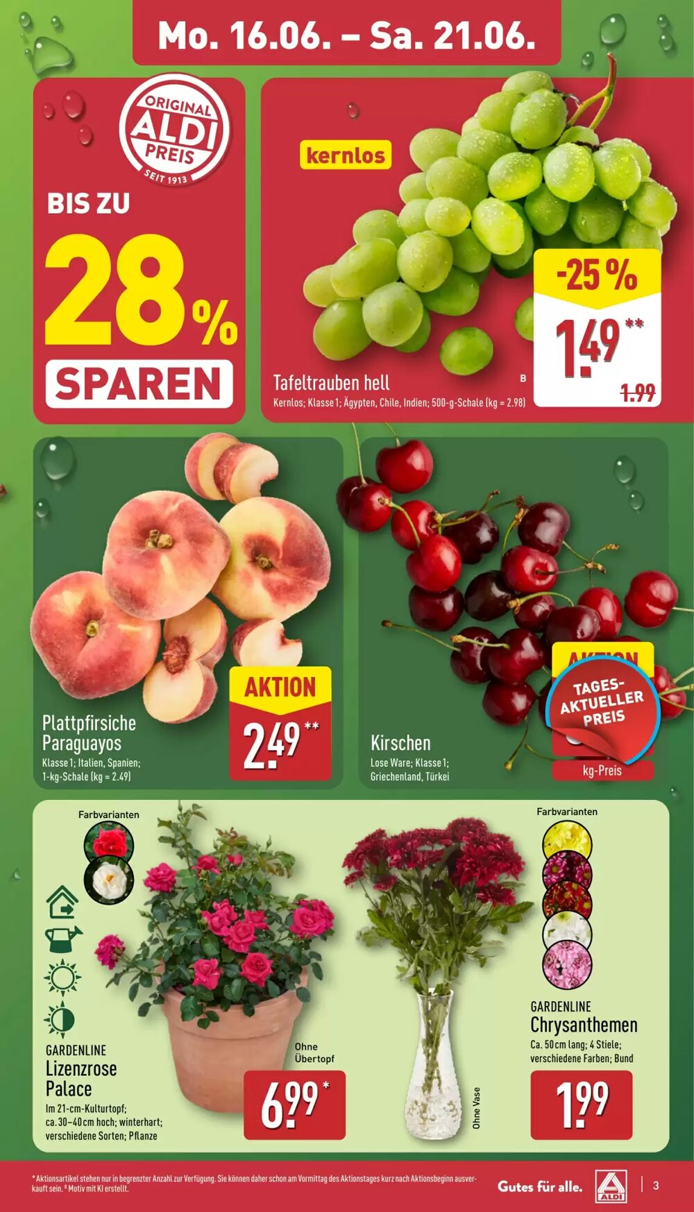 Aldi Nord Prospekt (ab 16.06.2025) zum Blättern - Seite 3
