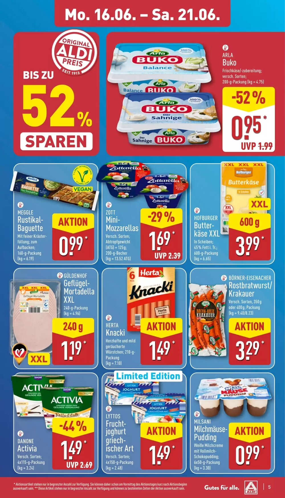 Aldi Nord Prospekt (ab 16.06.2025) zum Blättern - Seite 5
