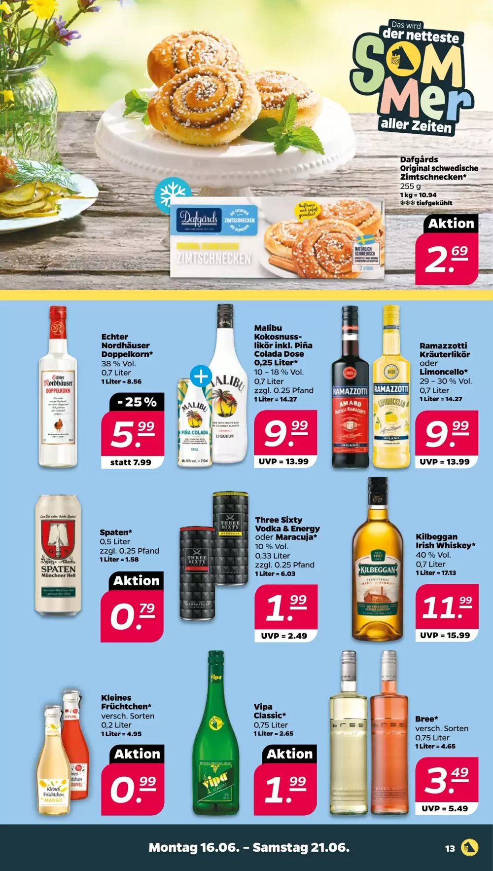 NETTO Prospekt (ab 16.06.2025) zum Blättern - Seite 13