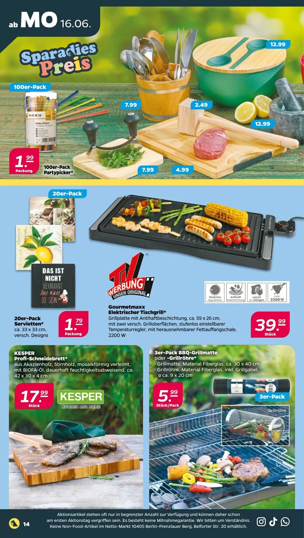 NETTO Prospekt (ab 16.06.2025) zum Blättern - Seite 14