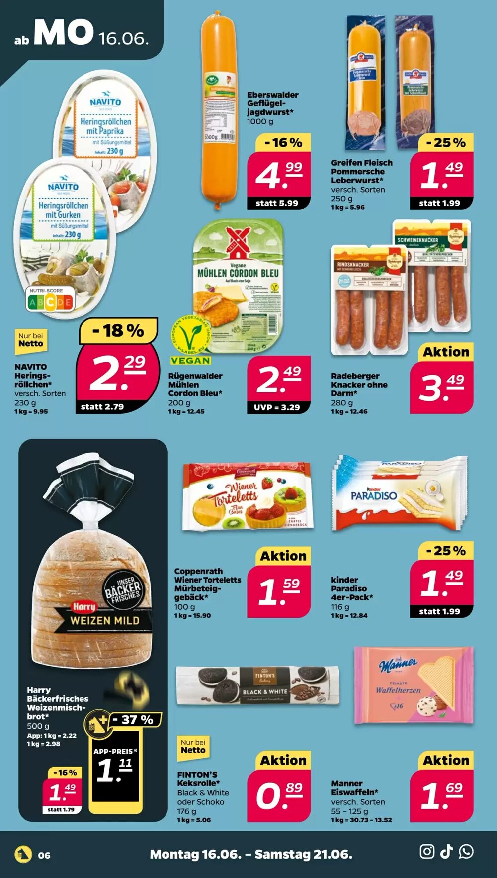 NETTO Prospekt (ab 16.06.2025) zum Blättern - Seite 6