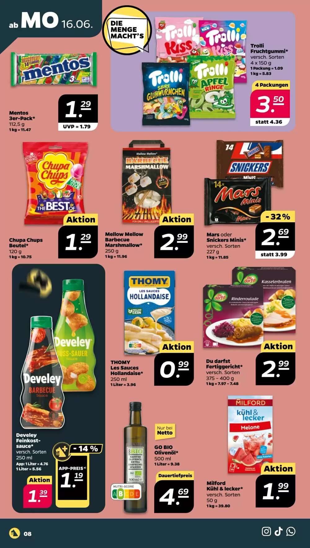 NETTO Prospekt (ab 16.06.2025) zum Blättern - Seite 8