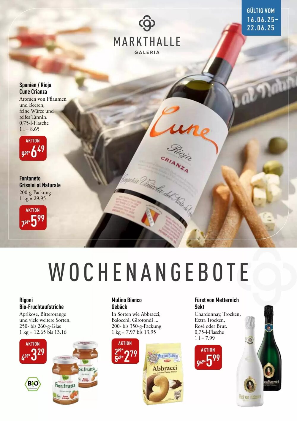 Galeria Markthalle Prospekt (ab 16.06.2025) zum Blättern - Seite 1