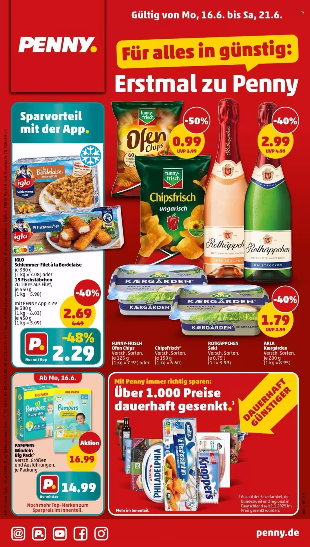 PENNY Prospekt (ab 16.06.2025) zum Blättern - Seite 1