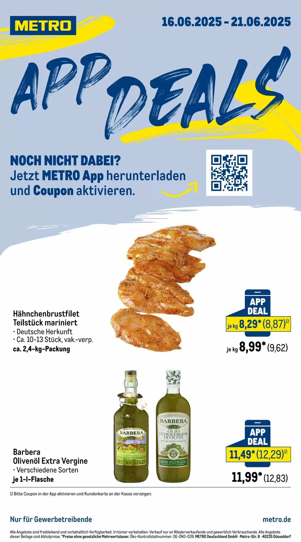 METRO Prospekt (ab 16.06.2025) zum Blättern - Seite 1