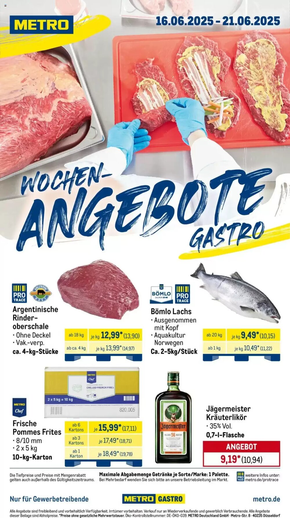 METRO Prospekt (ab 16.06.2025) zum Blättern - Seite 1