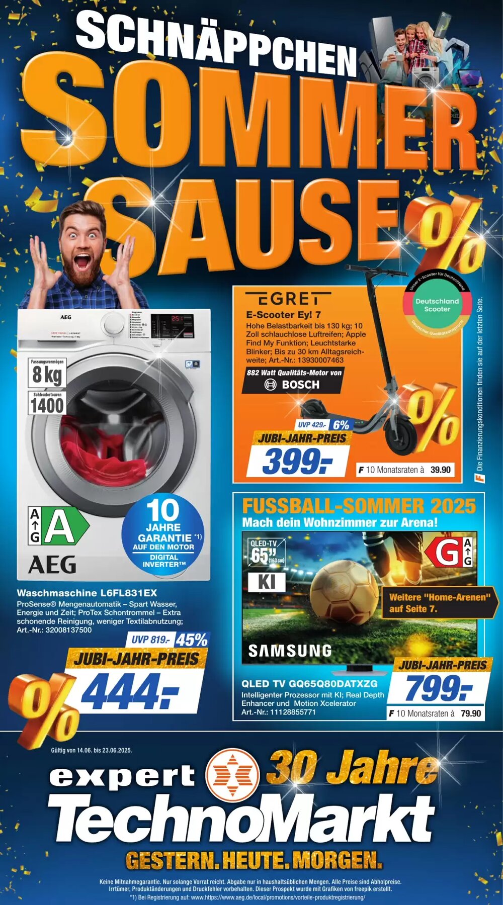 Expert Technomarkt Prospekt (ab 16.06.2025) zum Blättern - Seite 1