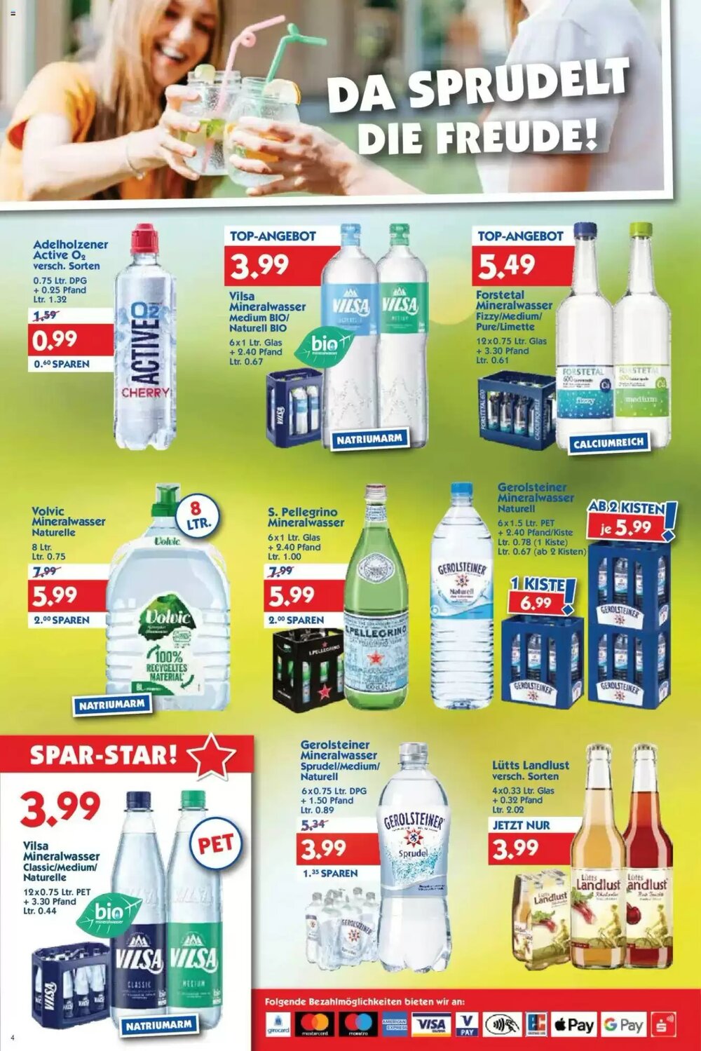 Hol'ab Getränkemarkt Prospekt (ab 16.06.2025) zum Blättern - Seite 4