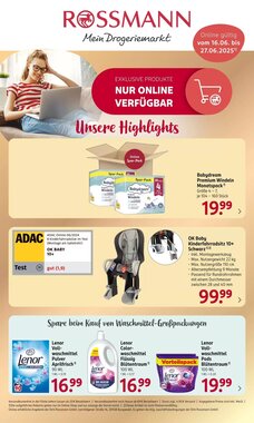 Rossmann Prospekt (ab 16.06.2025) zum Blättern