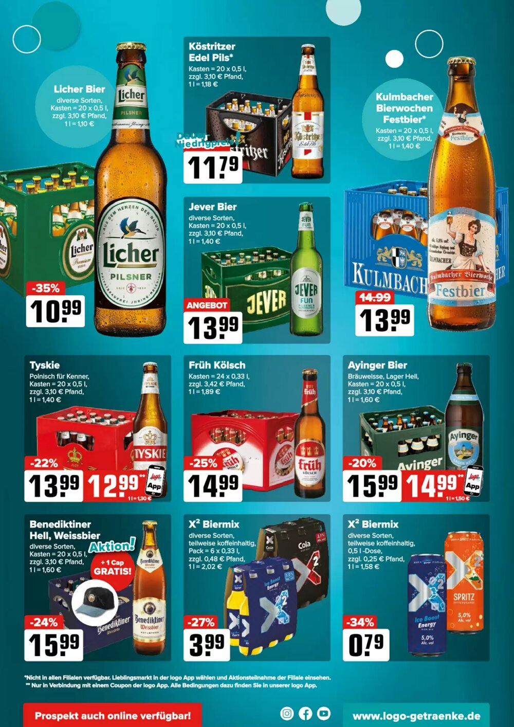 Logo Getränkemarkt Prospekt (ab 16.06.2025) zum Blättern - Seite 2