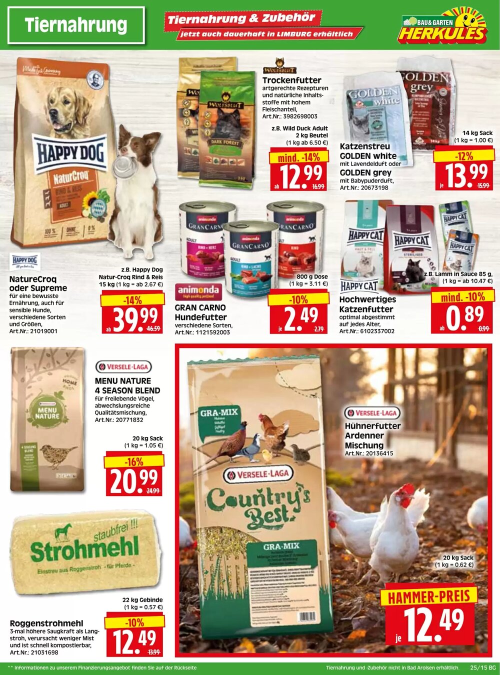 Herkules Baumarkt Prospekt (ab 16.06.2025) zum Blättern - Seite 15