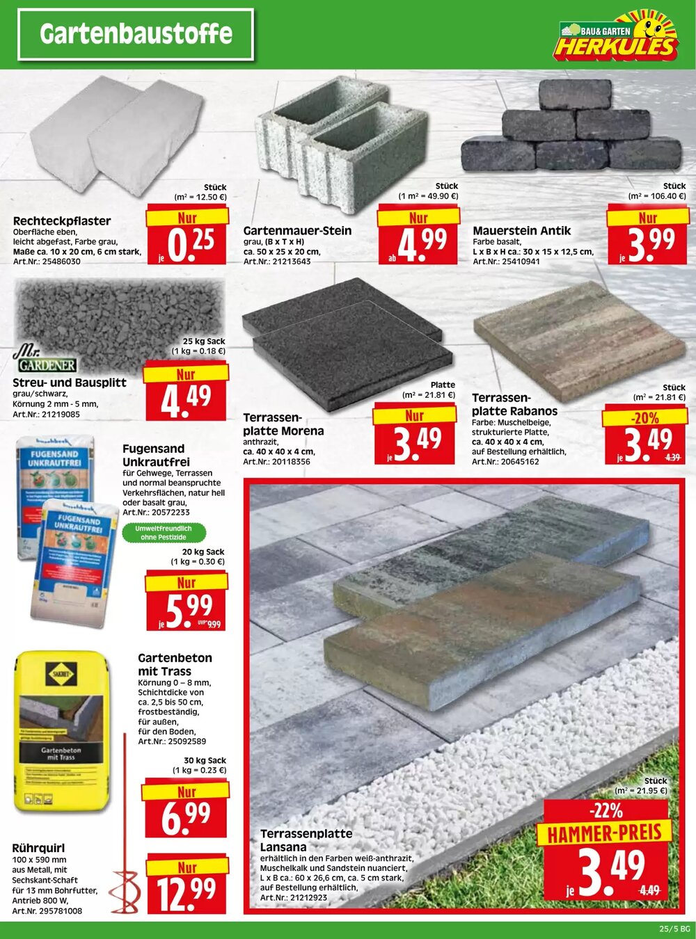Herkules Baumarkt Prospekt (ab 16.06.2025) zum Blättern - Seite 5