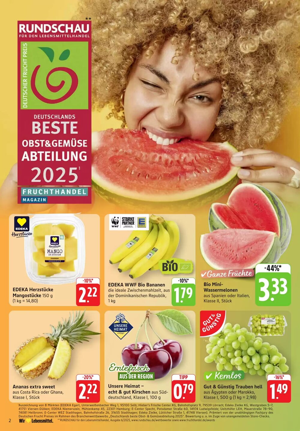 Edeka Stenger Prospekt (ab 16.06.2025) zum Blättern - Seite 2