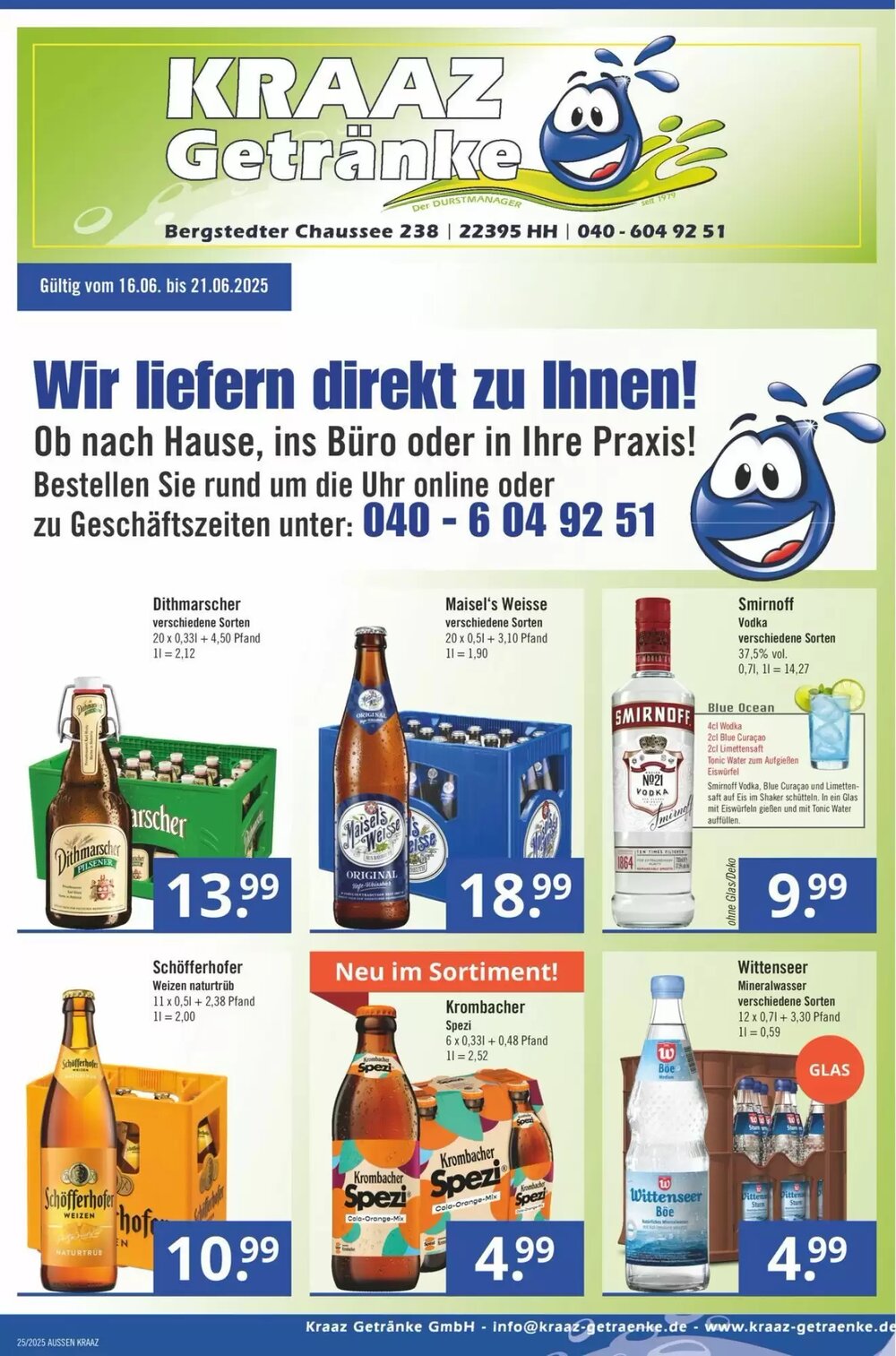 GetränkePartner Prospekt (ab 16.06.2025) zum Blättern - Seite 1
