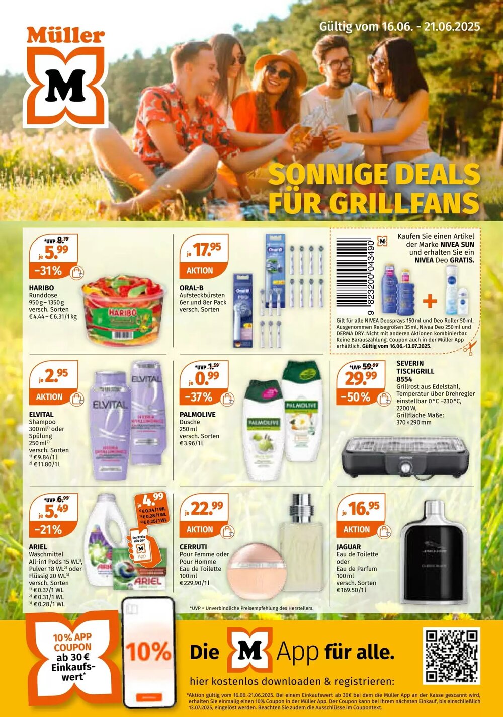 Müller Prospekt (ab 16.06.2025) zum Blättern - Seite 1